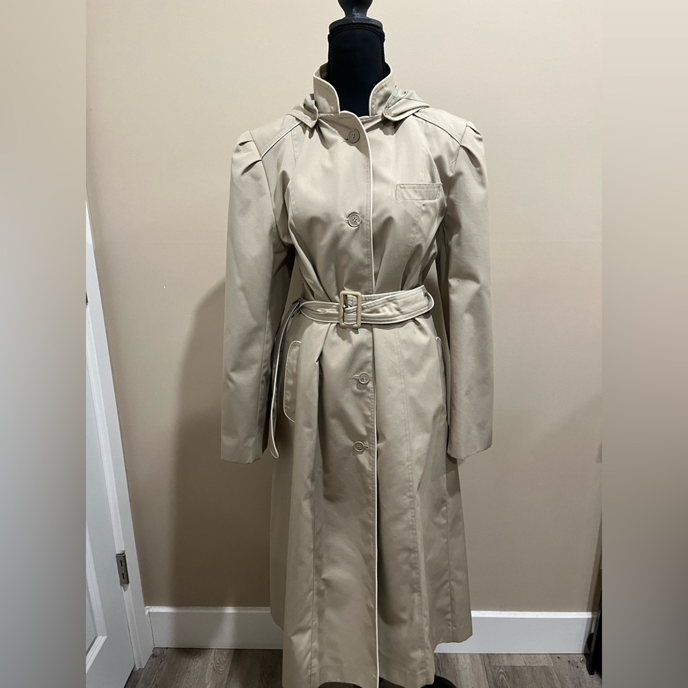 Classic Beige Women's Trench Coat